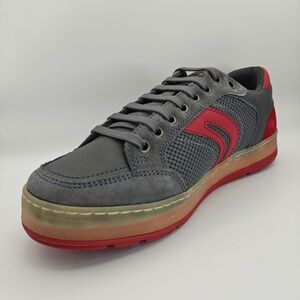 GEOX U ARIAM A SUEDE MESH GREY